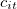 c_{it}
