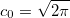 Factorial - Spouge's approximation - c0