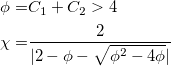 Convergence criteria for Constrained PSO